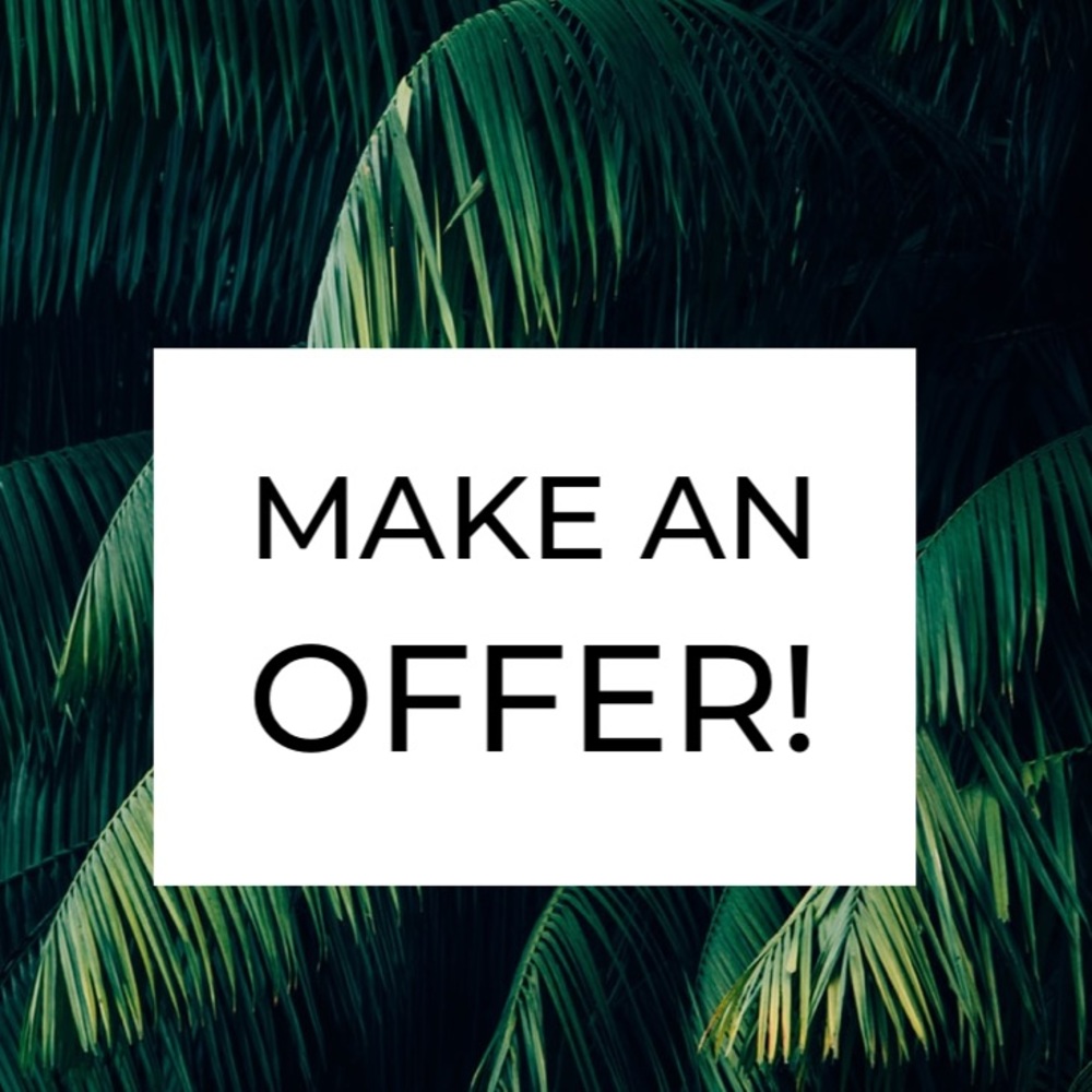 Make an offer! Make a bundle! Ask questions!